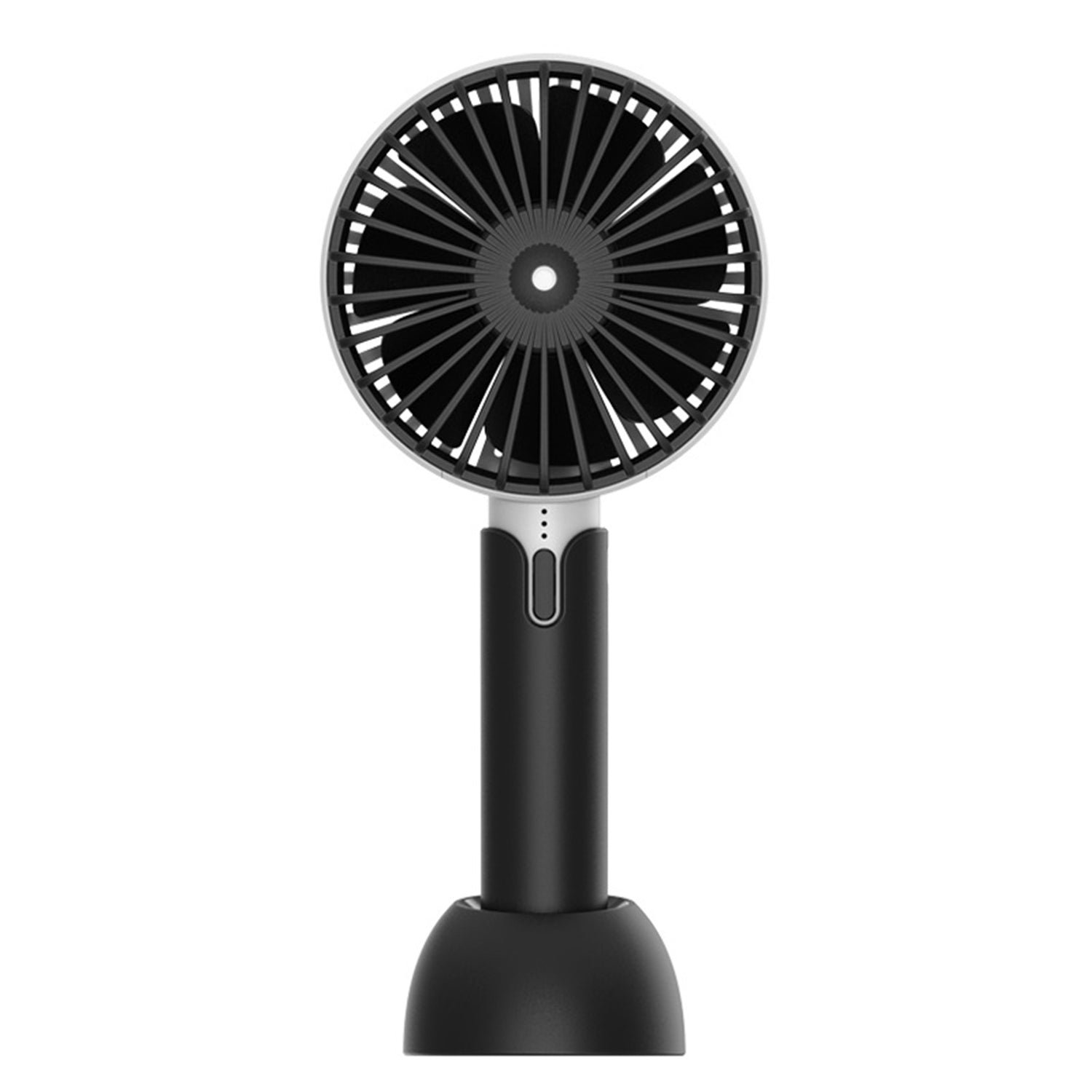 New Portable USB Rechargeable Cooling Personal Fan- Black