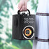 Wireless audio alarm clock with time Portable Bluetooth speaker-Black