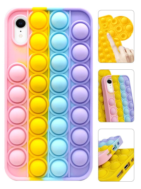 iPhone XR(6.1'') Press bubble sense mobile phone case