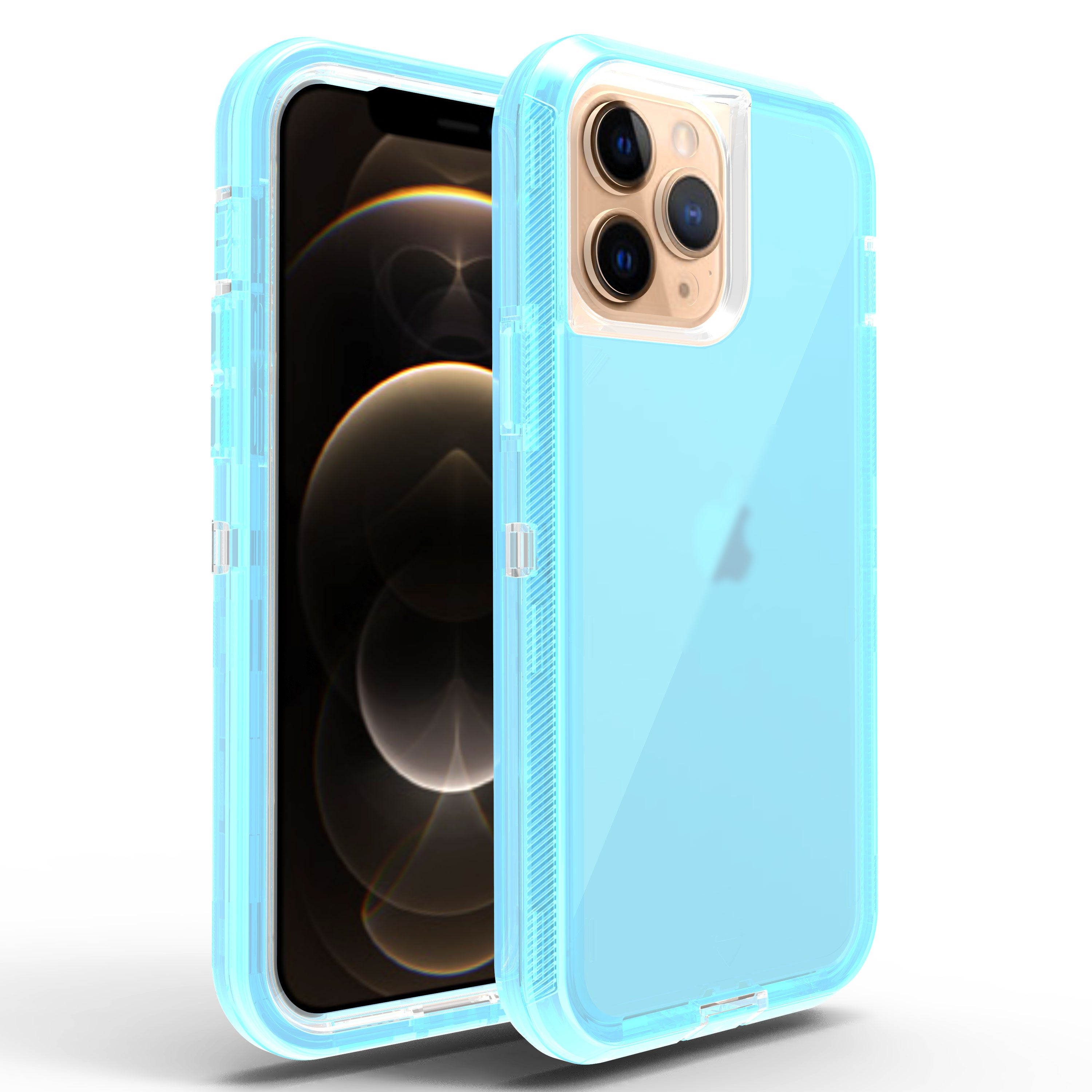 iPhone 13 Pro Max Transparent Full Protection Heavy Case