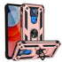 MOTO G Play(2021) Dual Colors Ring Magnetic GPS car mount Phone Holder Case