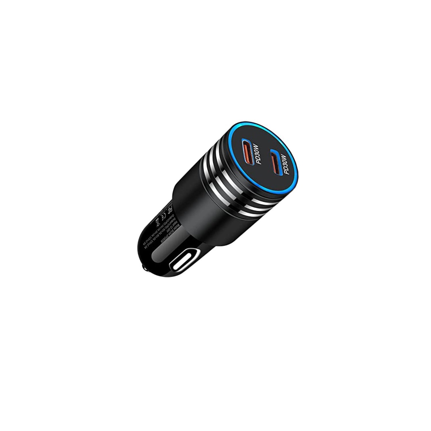 60W(2 Type-c ports) lights  automotive adapters