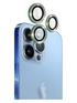 Crystal Diamond Camera Lens Protective Case For iphone 14 Pro Max Tempered Glass Aluminum Alloy Lens Screen Cover Eagle Eye Series-Sliver