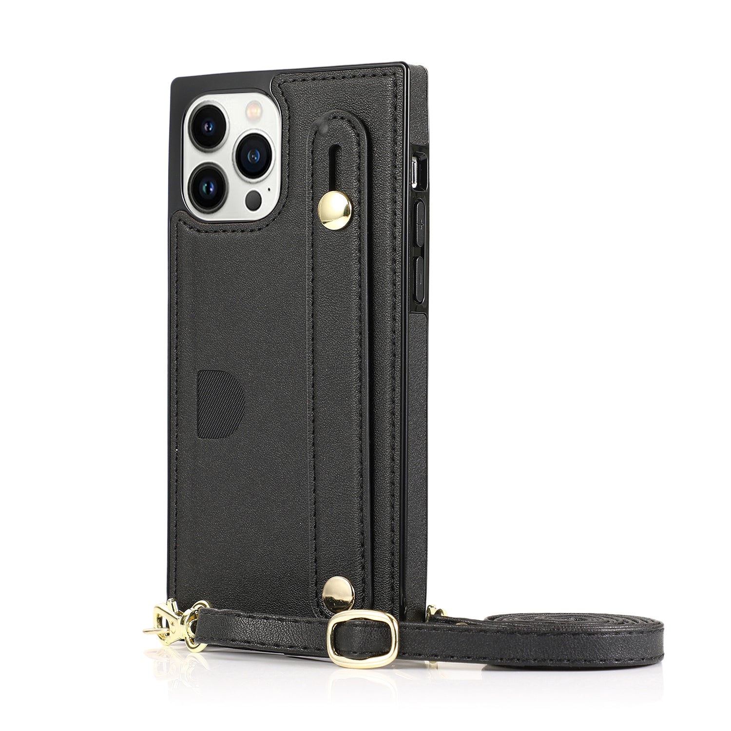 Fashion Leather Case with 1 Credit Card Slots for iPhone 11 Pro (5.8")