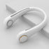 Leafless wearable neck hanging sports small electric fan-White