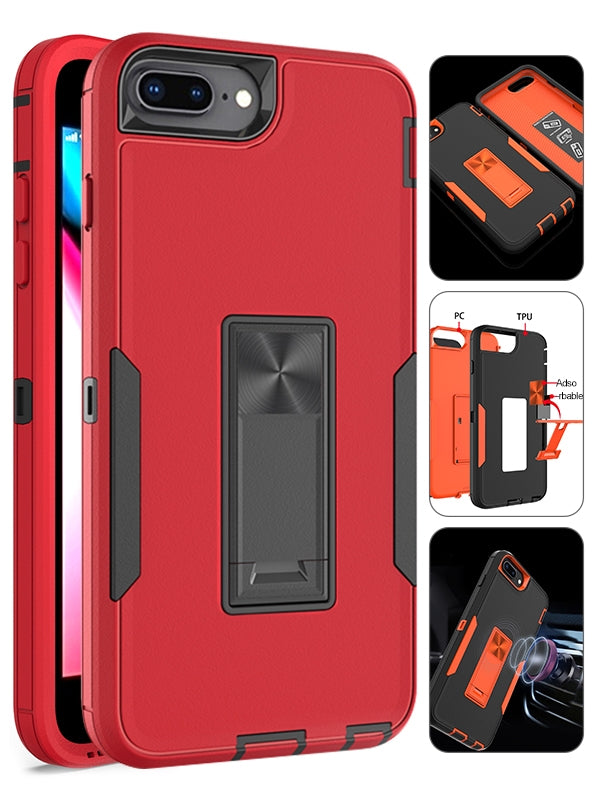 iPhone  6/7/8 Plus(5.5'') Kickstand fully protected heavy-duty shockproof case