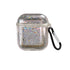 Transparent Floating Glitter Protective Case with Keychain for Airpods