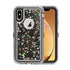 Transparent Floating Glitter Heavy Duty Case Compatible with Apple iPhone XS Max