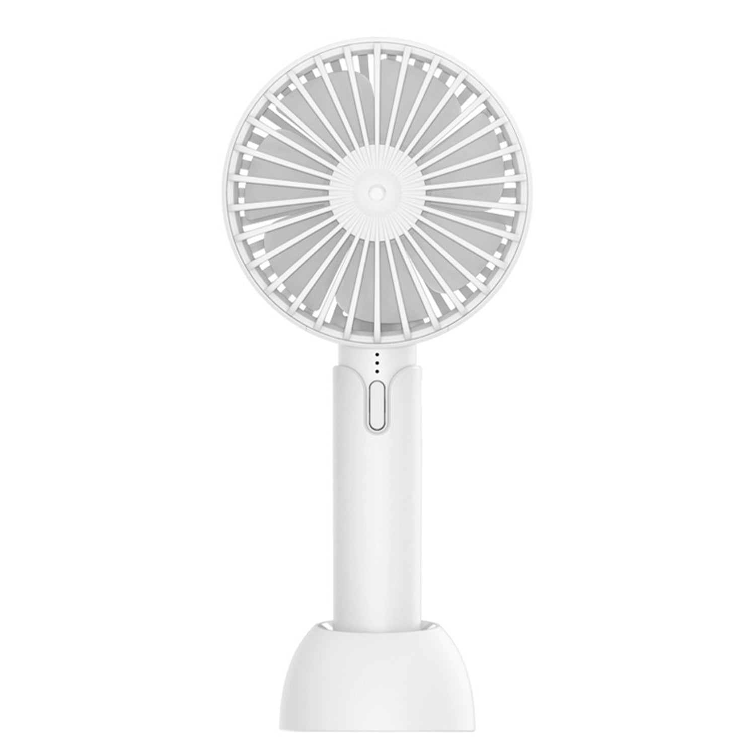 New Portable USB Rechargeable Cooling Personal Fan- White