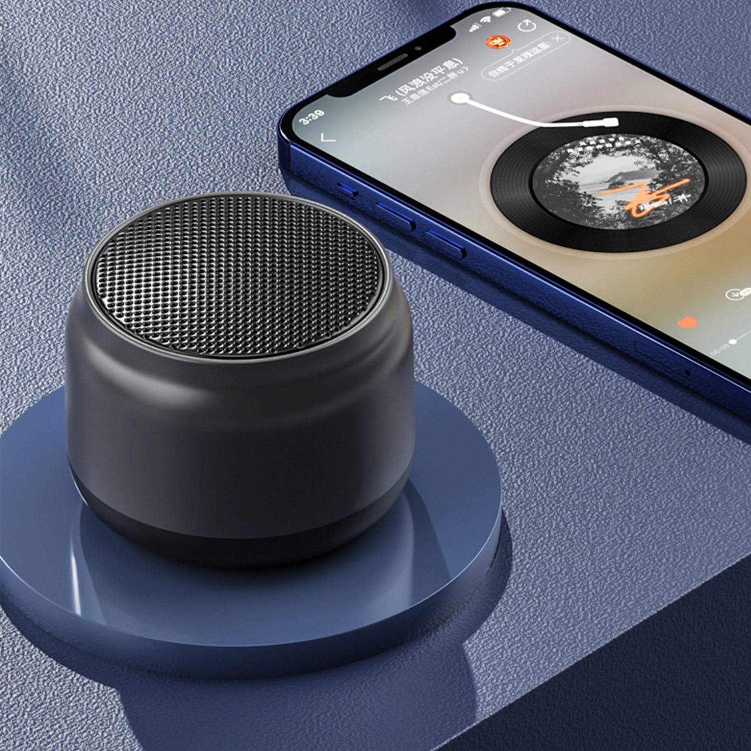 2021 new wireless Bluetooth audio outdoor portable small audio car subwoofer Mini Bluetooth speaker