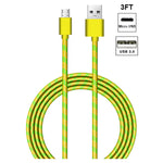 Woven Braided Cable for Samsung Products (3FT)