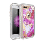 Clear Case for iPhone 8/7/6 Plus Anti-Shock Durable Protective TPU Heavy Duty Marble Phone Case