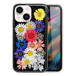 iPhone 13 Soft Plastic Fashion Colorful Flowers Design Case