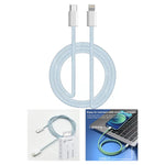 3FT. PD Color weaving USB-C to lightning cable-for iPhone 13/12/11