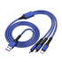 3 in 1 (iPhone/Android/Type-C) 66w super fast charging cable