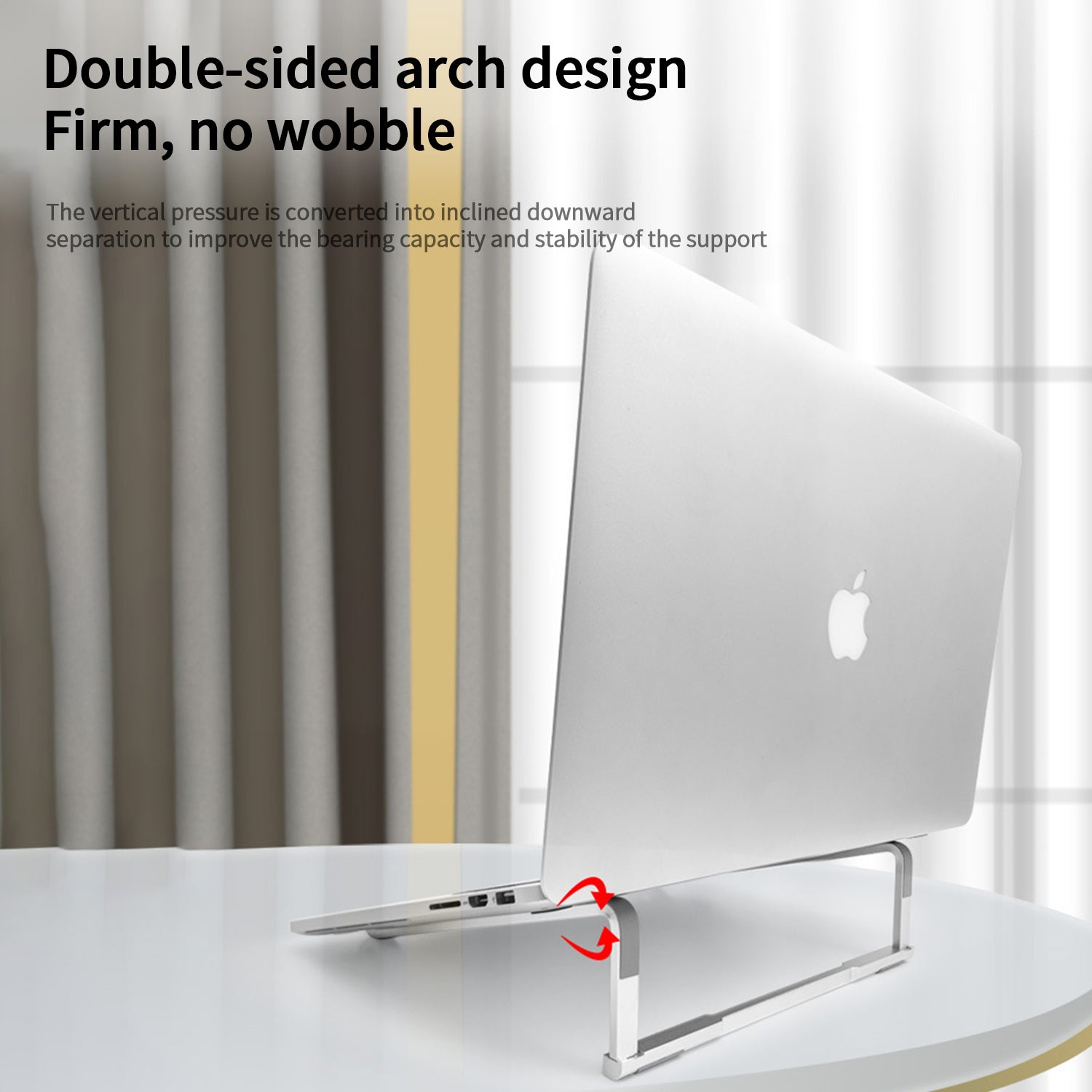 MacBook bracket aluminum alloy receptacle bracket heat dissipation increased folding