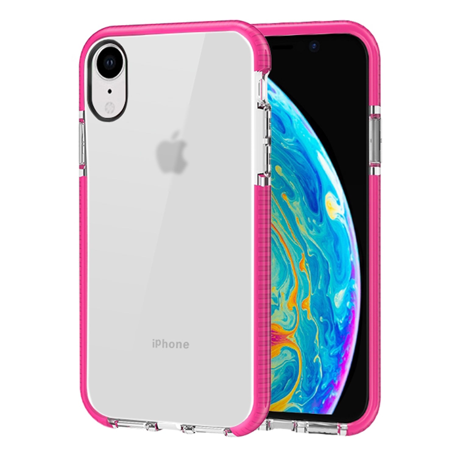 iPhone XR (6.1") Transparent Clear TPU Case