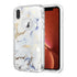 Clear Case for iPhone Xs Max Anti-Shock Durable Protective TPU Heavy Duty Marble Phone Case