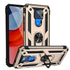 MOTO G Play(2021) Dual Colors Ring Magnetic GPS car mount Phone Holder Case