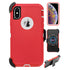 iPhone Xs Max(6.5") Full Protection Heavy Duty Case  with Kickstand Belt Clip