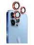 Crystal Diamond Camera Lens Protective Case For iphone 14 Pro Max Tempered Glass Aluminum Alloy Lens Screen Cover Eagle Eye Series-Sliver
