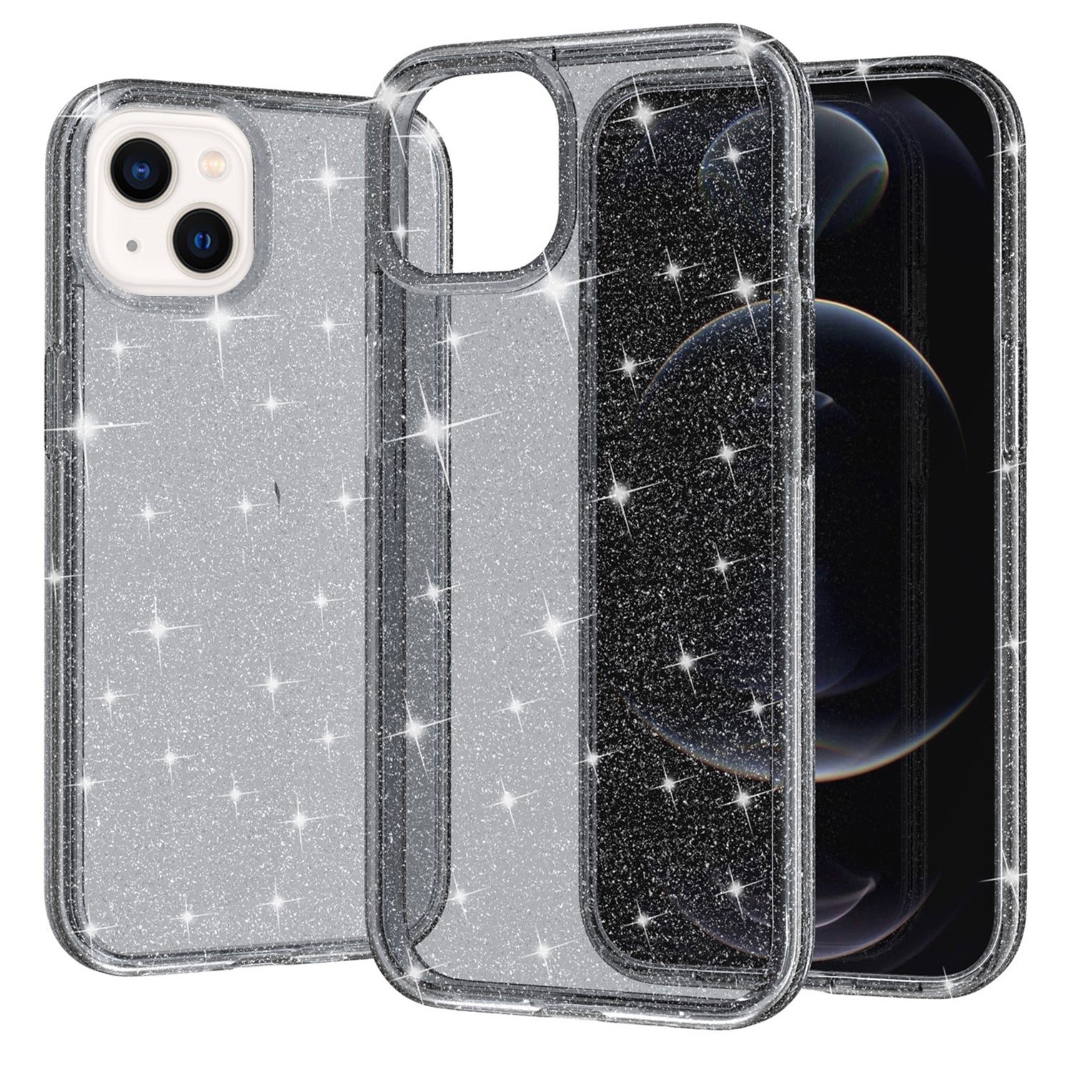 iPhone 13 mini Shiny Transparency Phone Case