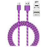 Woven Braided Cable for Samsung Products (3FT)