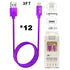 A Dozen of Lightning USB Cable for iPhone 11/11 Pro /11 Pro Max/ Xs Max/ X / XS/ 8 / 7 (3FT)