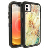 iPhone 12 /12Pro (6.1") Anti-Shock Durable Protective TPU Heavy Duty Marble Clear Case