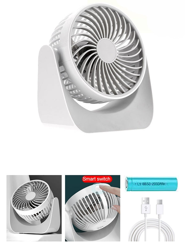 Mini Fan USB ultra silent charging with battery fan for desk