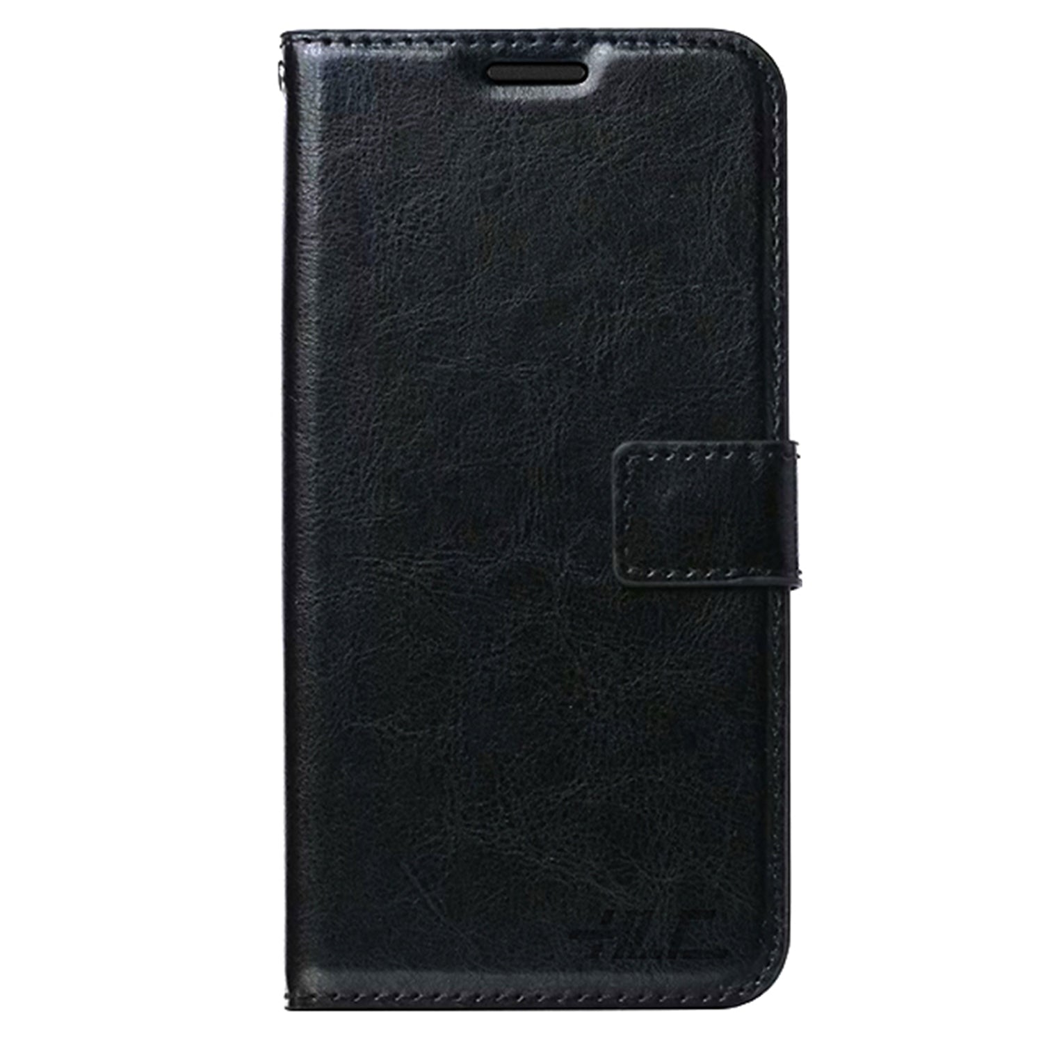 iPhone 11 Pro Max (6.5") Plain Leather Wallet Case