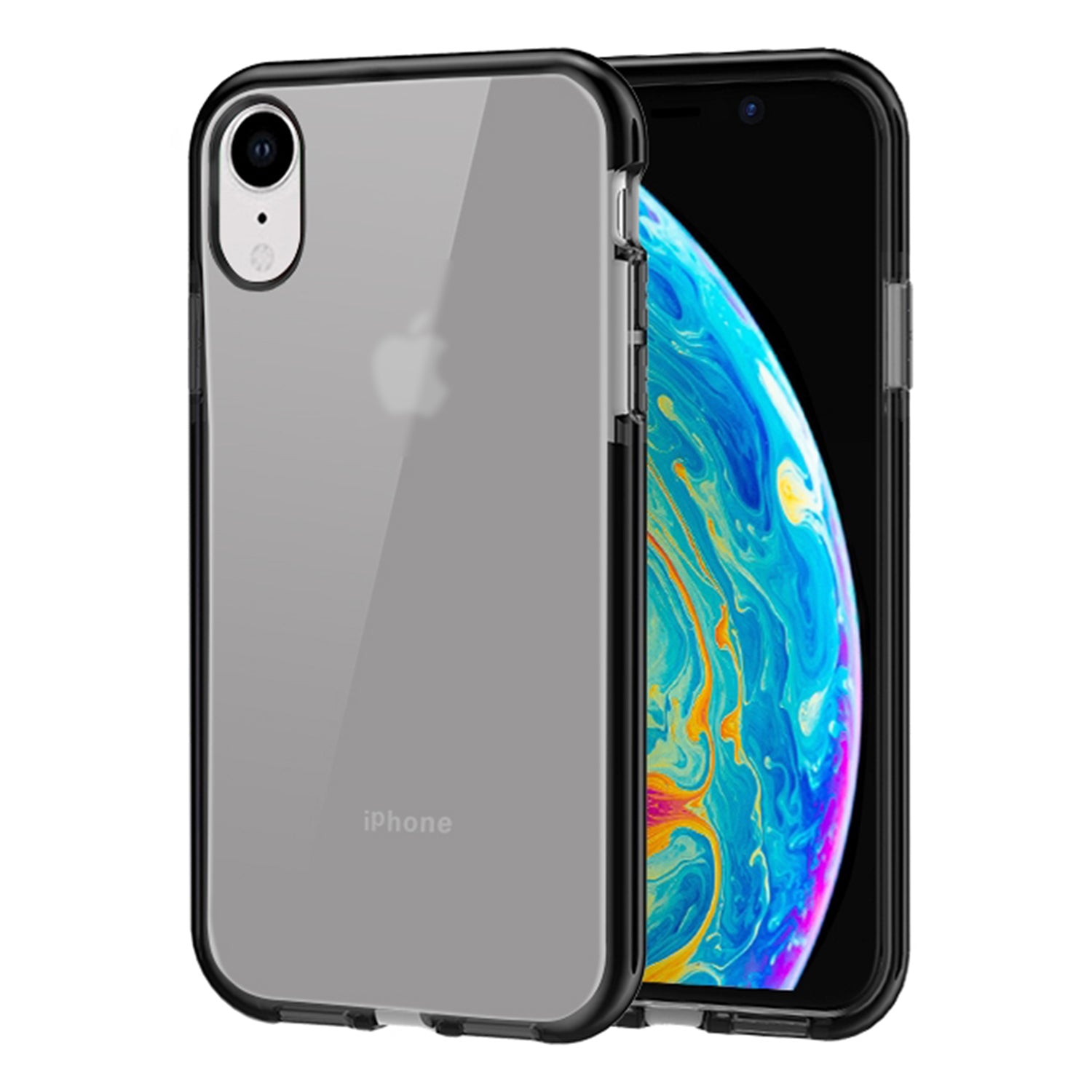 iPhone XR (6.1") Transparent Clear TPU Case