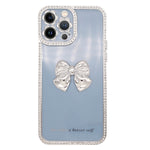 iPhone 13 Pro Diamond frame color electroplating bow case