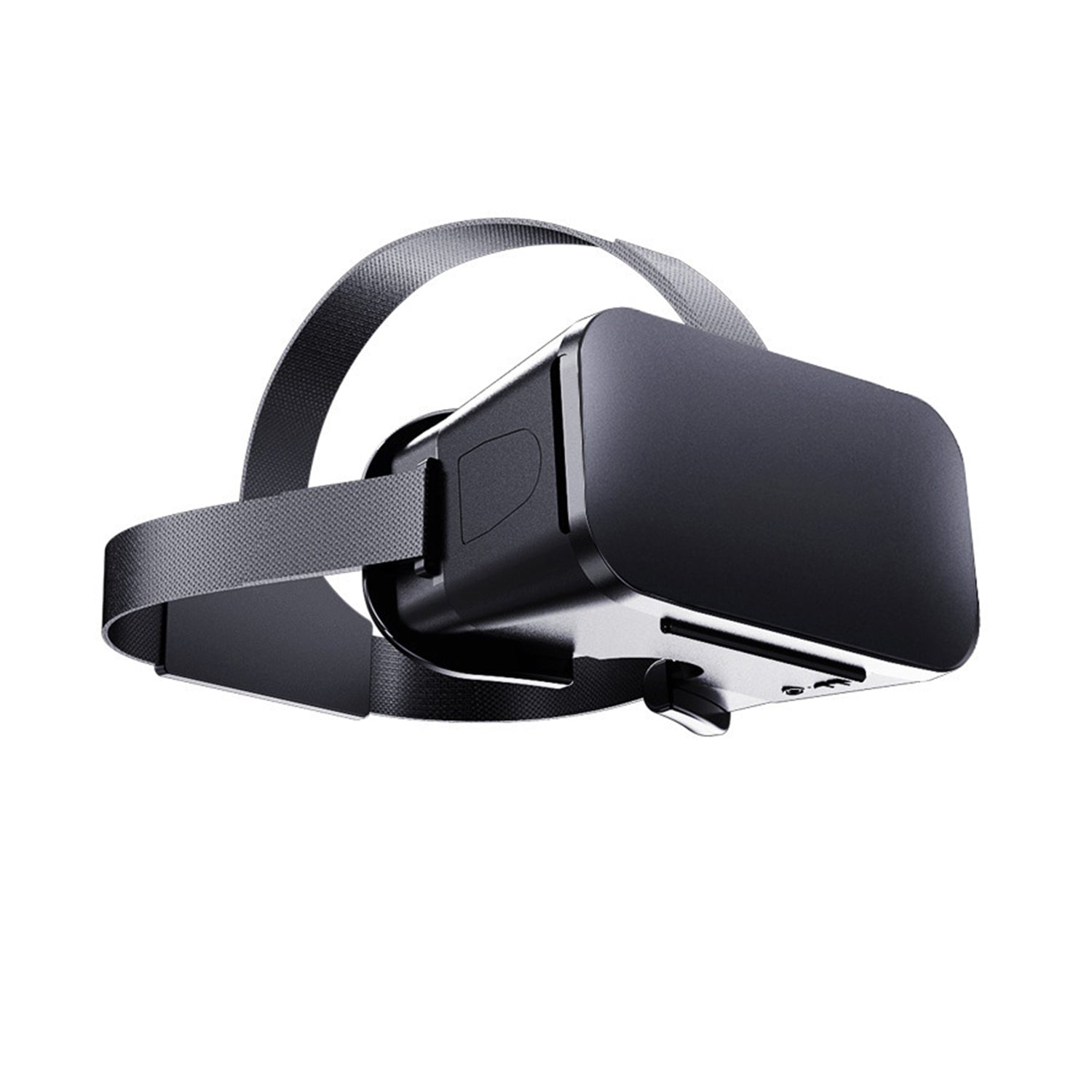 VRG Headset Vr-Glasses Box Helmet Goggles Google Virtual-Reality 3D Cardboard for SmartPhone - Black