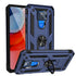 MOTO G Play(2021) Dual Colors Ring Magnetic GPS car mount Phone Holder Case