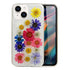 iPhone 13 Soft Plastic Fashion Colorful Flowers Design Case