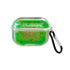 Transparent Floating Glitter Protective Case with Keychain for Airpods Pro