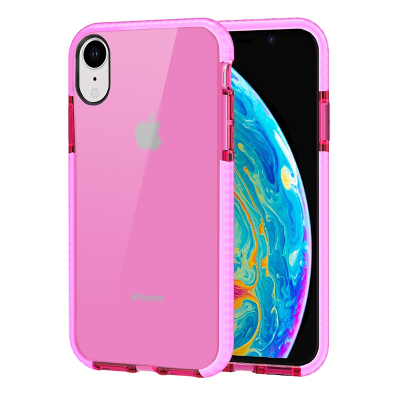 iPhone XR (6.1") Transparent Clear TPU Case