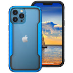 HLC Case for iPhone 13 Pro Max Full Body Bumper Case with Clear Back Panel Protector