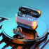 Fingerprint switch noise reduction headset