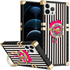 TPU Luxury Blue Stripe Fashion Case with Kickstand for iPhone 13Pro