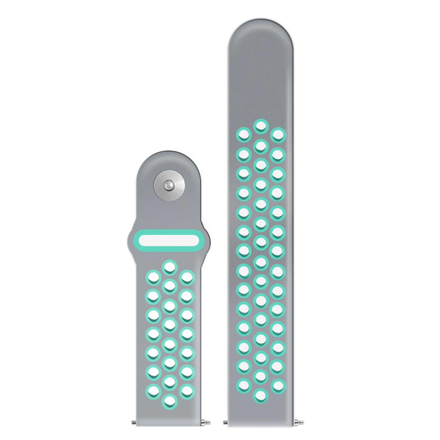 22 mm TPU two-toned  breathable Watch Bands for Samsung Galaxy Active
