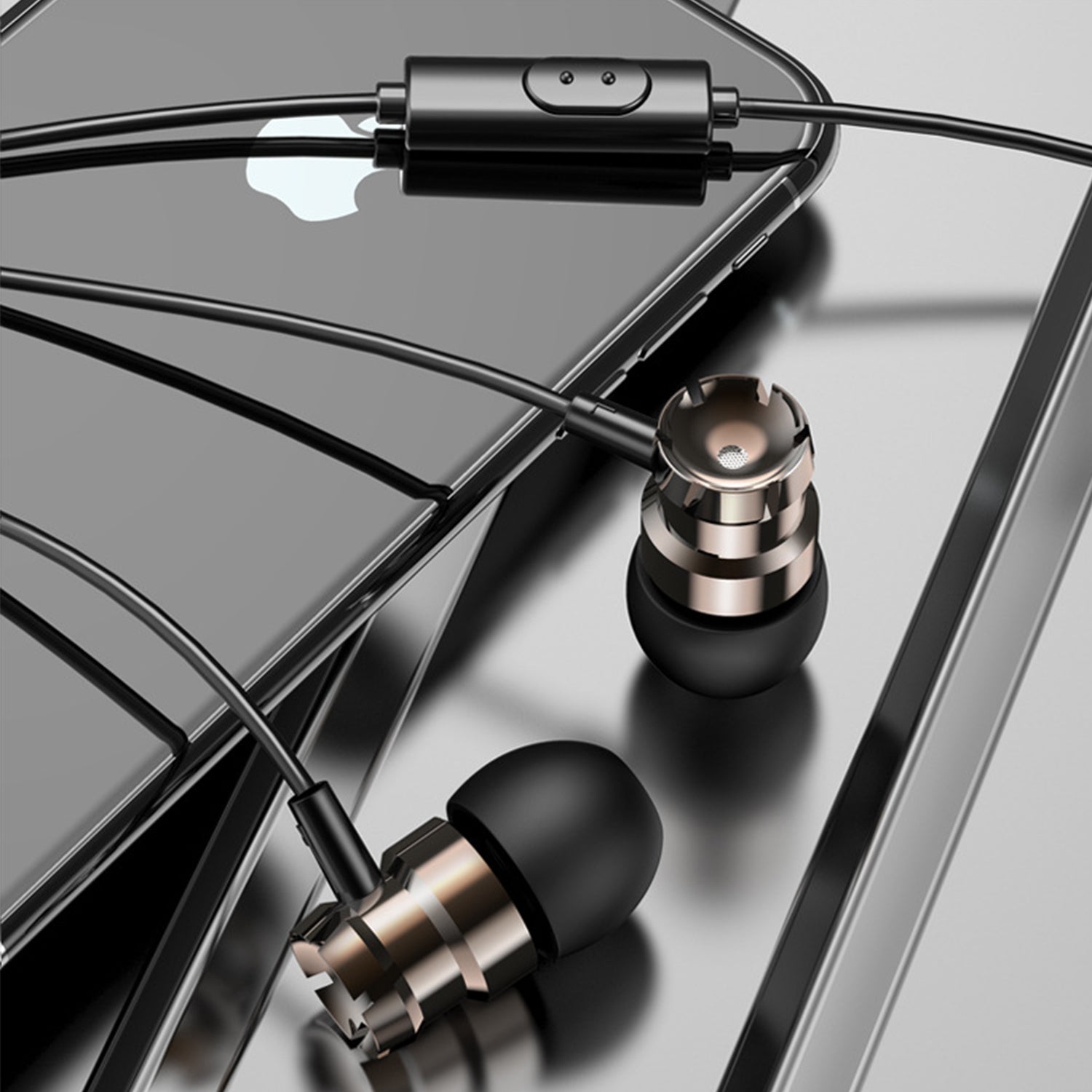 HIFI sound level in ear wired headset
