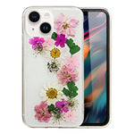 iPhone 13 mini Soft Plastic Fashion Colorful Flowers Design Case