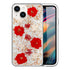 iPhone 13 Soft Plastic Fashion Colorful Flowers Design Case