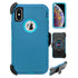 iPhone Xs Max(6.5") Full Protection Heavy Duty Case  with Kickstand Belt Clip
