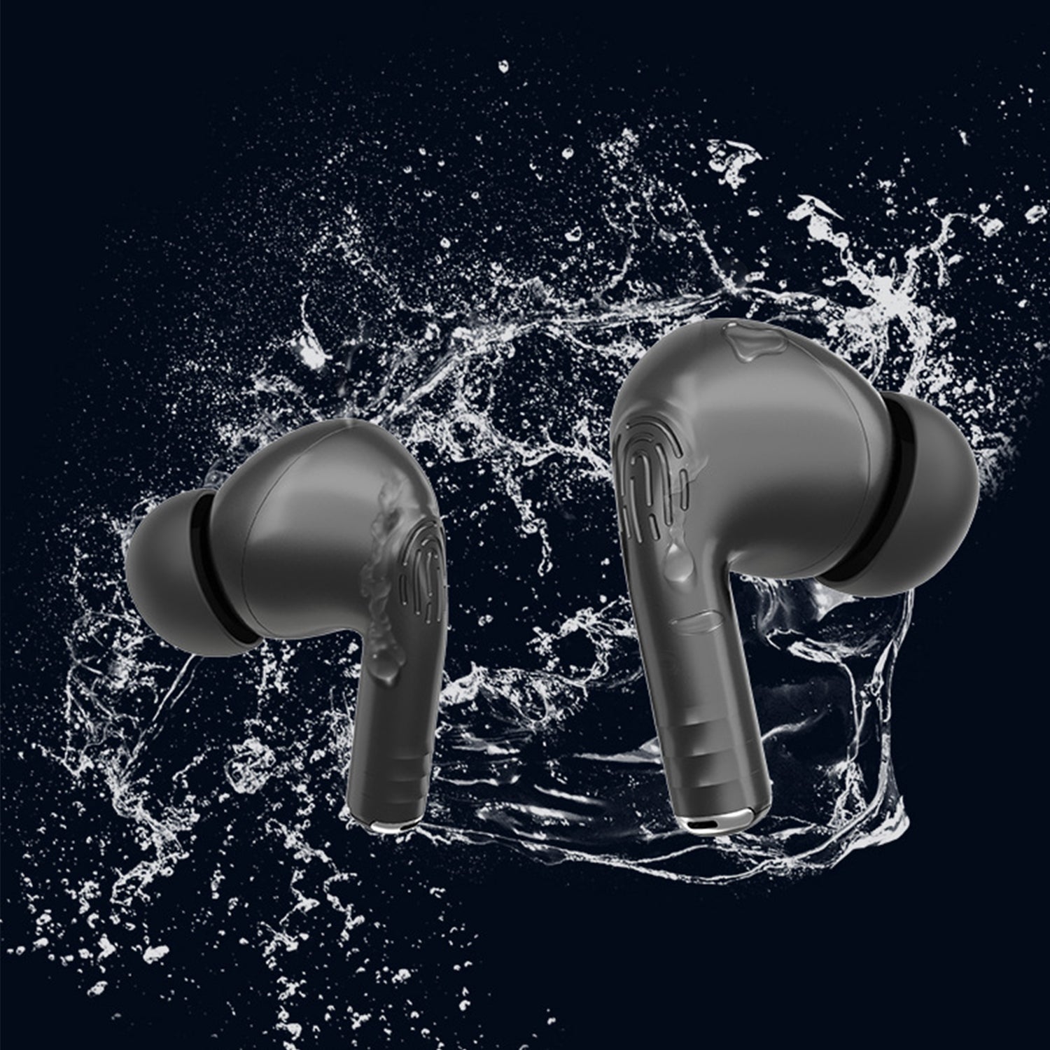 Fingerprint switch noise reduction headset
