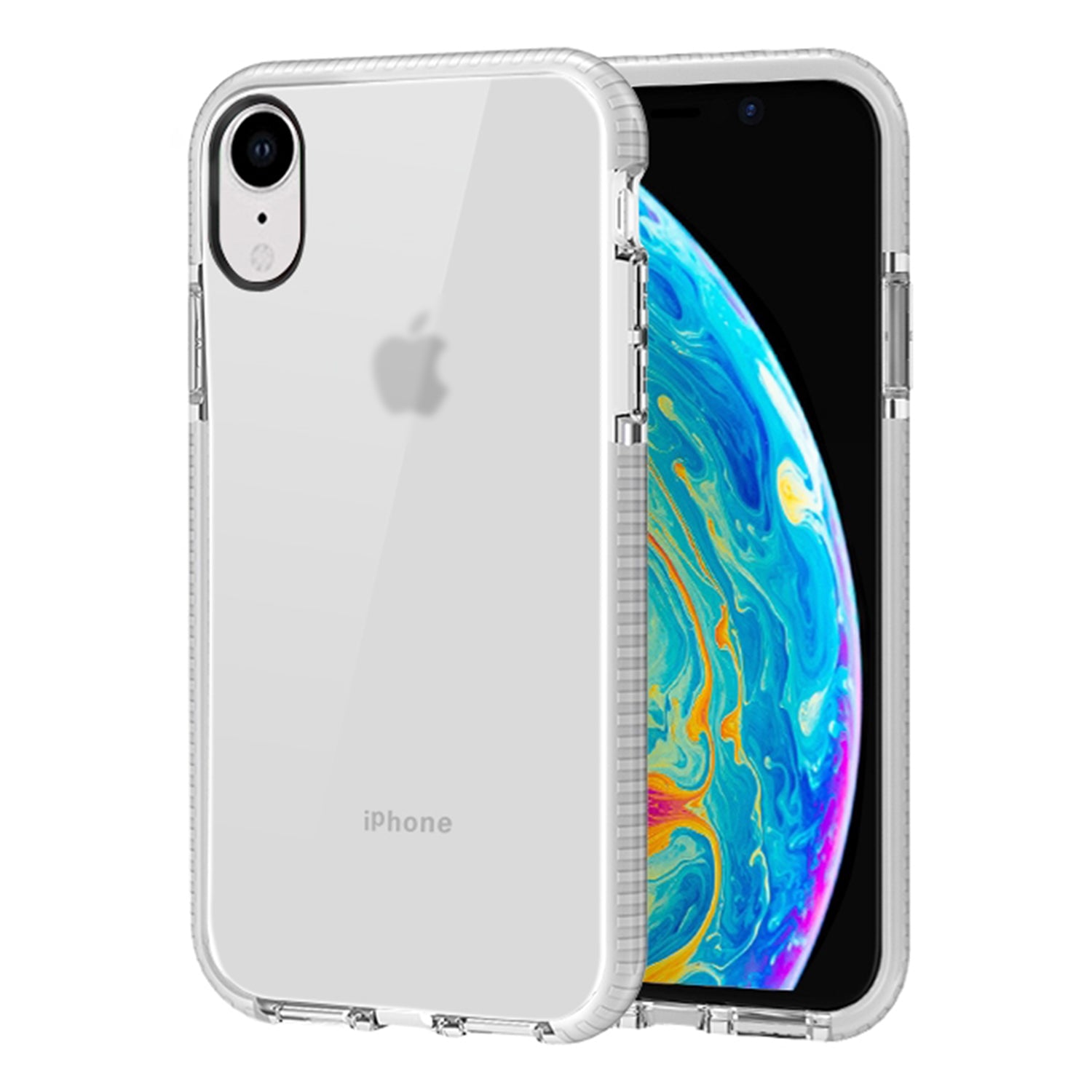 iPhone XR (6.1") Transparent Clear TPU Case