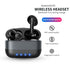 Fingerprint switch noise reduction headset