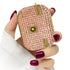 Luxury small square diamond inlaid earphone case for Air Pods Pro